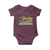 Funny Quality Learing Center Alumni For Kids Who Cant Reed Good Baby Onesie - Wonder Print Shop