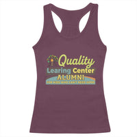 Funny Quality Learing Center Alumni For Kids Who Cant Reed Good Racerback Tank Top - Wonder Print Shop