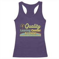Funny Quality Learing Center Alumni For Kids Who Cant Reed Good Racerback Tank Top - Wonder Print Shop