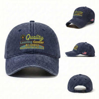 Funny Minnesota Learing Center Alumni For Kids Who Cant Reed Good Washed Cotton Baseball Cap