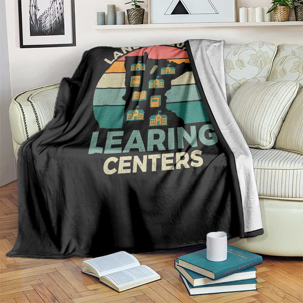 Funny Land Of 10000 Learing Center Throw Blanket Anti Scam Awareness - Wonder Print Shop