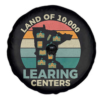 Funny Land Of 10000 Learing Center Spare Tire Cover Anti Scam Awareness - Wonder Print Shop