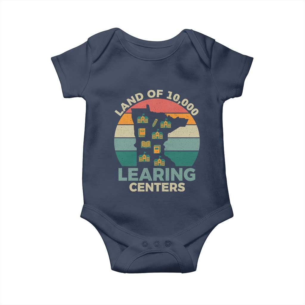 Funny Land Of 10000 Learing Center Baby Onesie Anti Scam Awareness - Wonder Print Shop