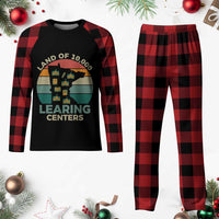 Funny Land Of 10000 Learing Center Plaid Pajama Set Anti Scam Awareness - Wonder Print Shop