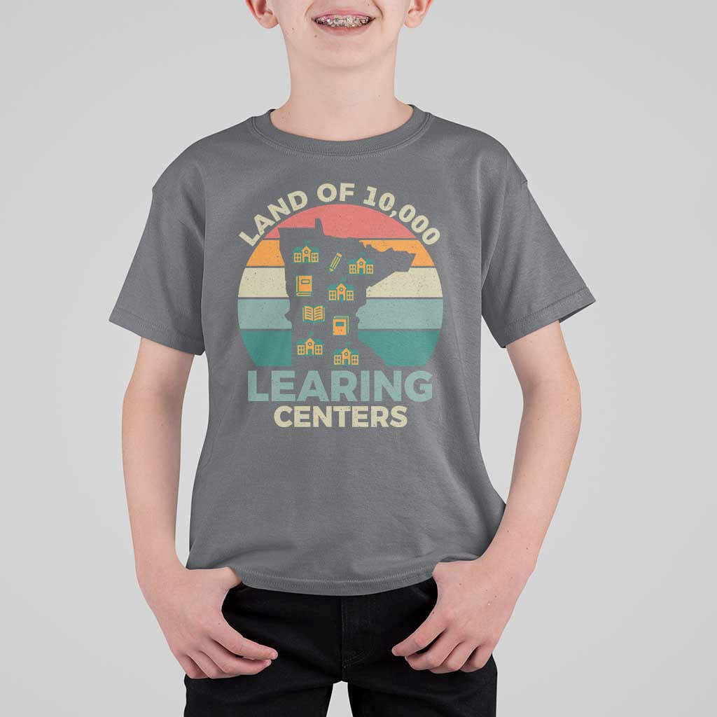 Funny Land Of 10000 Learing Center T Shirt For Kid Anti Scam Awareness - Wonder Print Shop