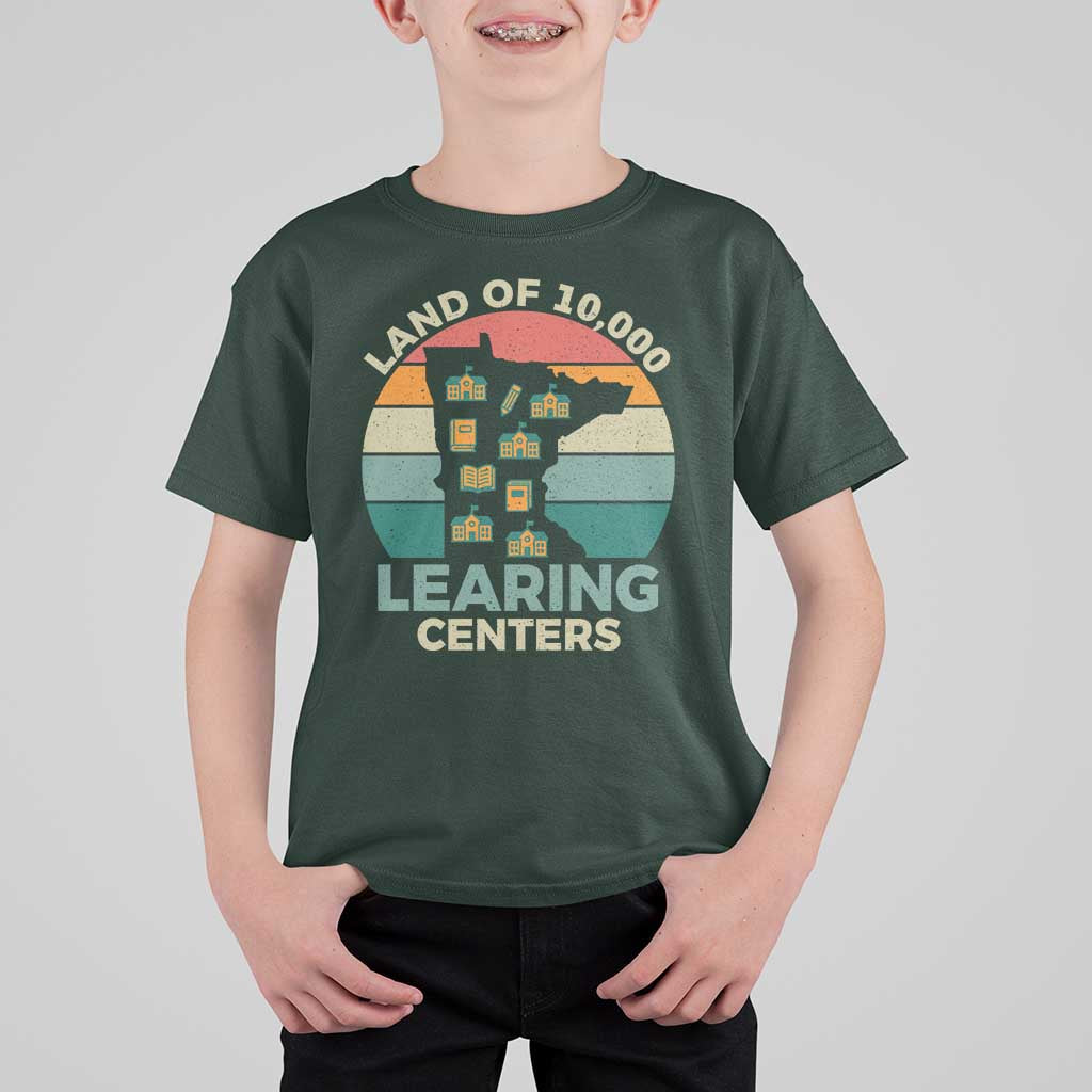 Funny Land Of 10000 Learing Center T Shirt For Kid Anti Scam Awareness - Wonder Print Shop