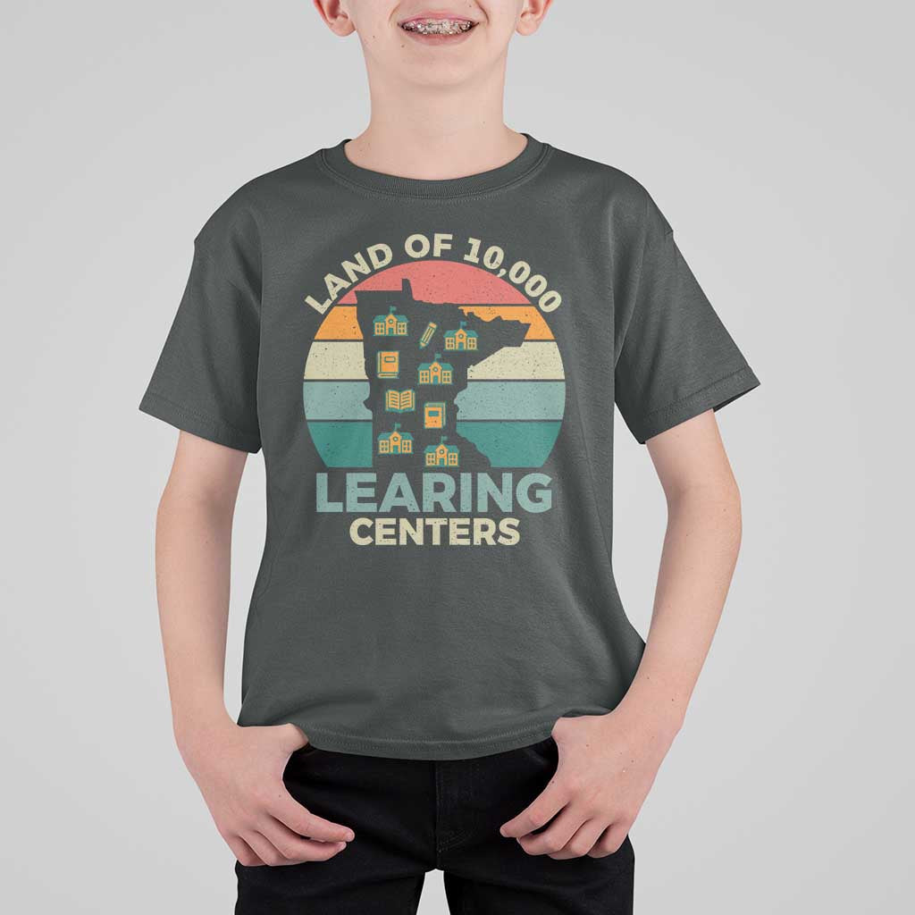 Funny Land Of 10000 Learing Center T Shirt For Kid Anti Scam Awareness - Wonder Print Shop