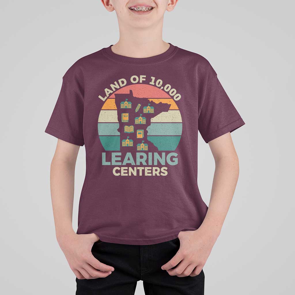 Funny Land Of 10000 Learing Center T Shirt For Kid Anti Scam Awareness - Wonder Print Shop