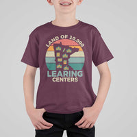 Funny Land Of 10000 Learing Center T Shirt For Kid Anti Scam Awareness - Wonder Print Shop