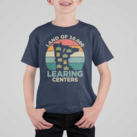 Funny Land Of 10000 Learing Center T Shirt For Kid Anti Scam Awareness - Wonder Print Shop