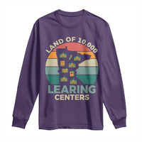 Funny Land Of 10000 Learing Center Long Sleeve Shirt Anti Scam Awareness - Wonder Print Shop