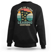 Funny Land Of 10000 Learing Center Sweatshirt Anti Scam Awareness - Wonder Print Shop