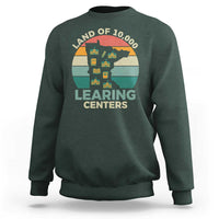 Funny Land Of 10000 Learing Center Sweatshirt Anti Scam Awareness - Wonder Print Shop