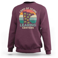 Funny Land Of 10000 Learing Center Sweatshirt Anti Scam Awareness - Wonder Print Shop