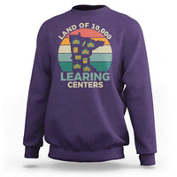 Funny Land Of 10000 Learing Center Sweatshirt Anti Scam Awareness - Wonder Print Shop