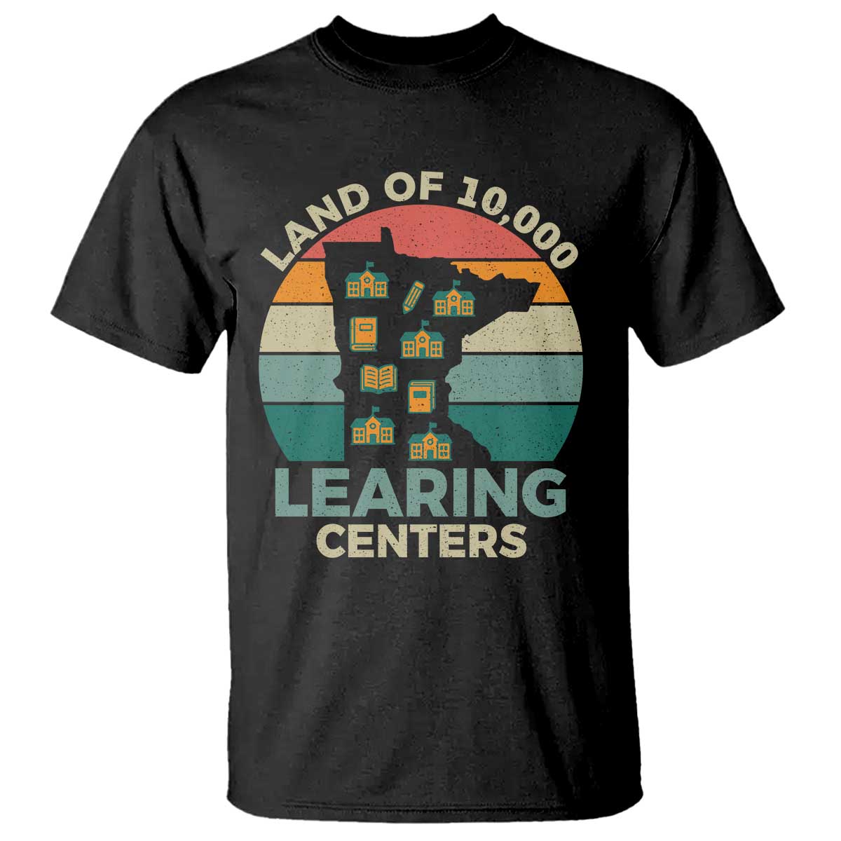 Funny Land Of 10000 Learing Center T Shirt Anti Scam Awareness - Wonder Print Shop