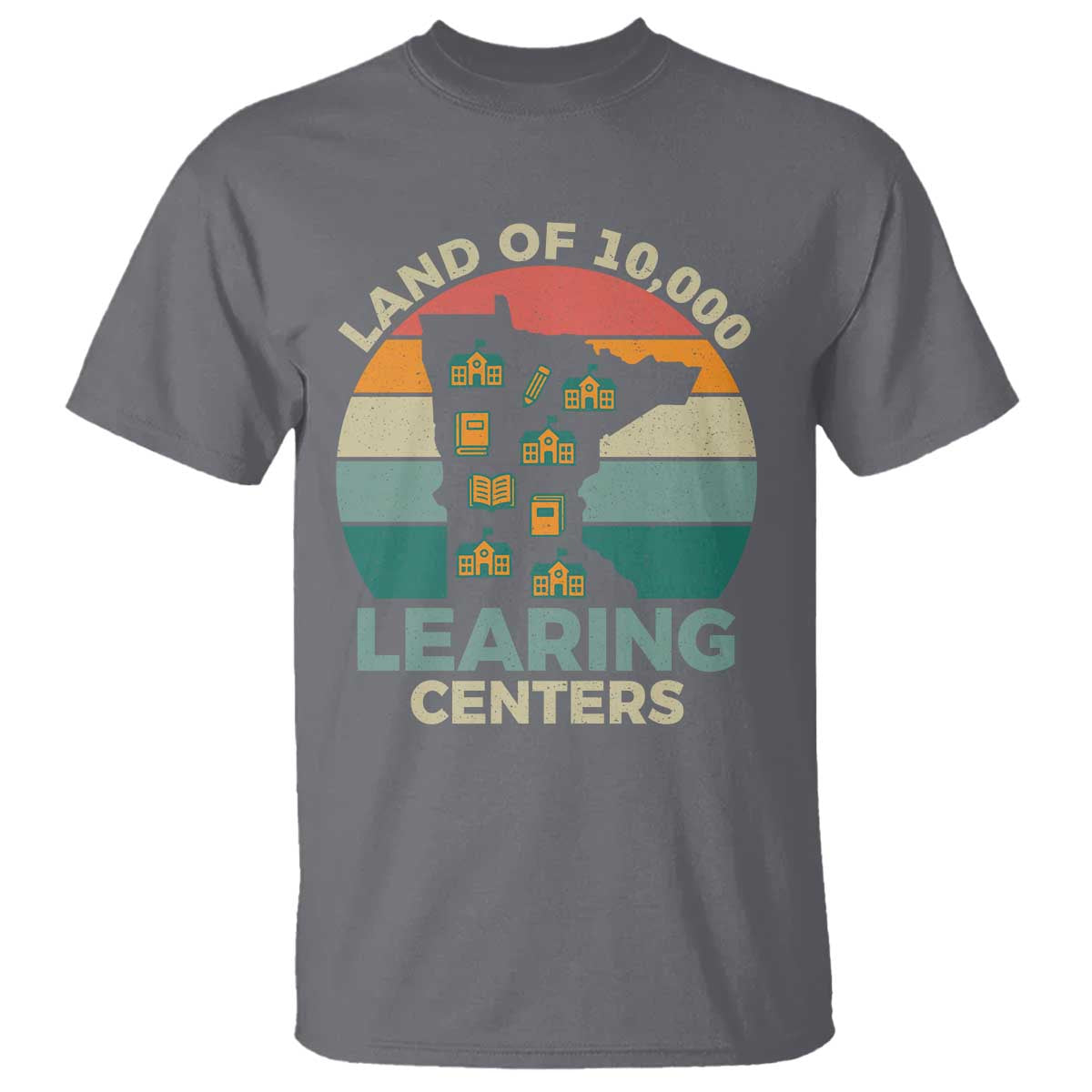 Funny Land Of 10000 Learing Center T Shirt Anti Scam Awareness - Wonder Print Shop