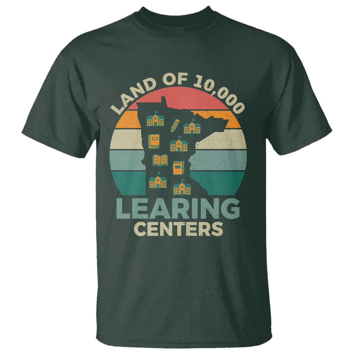 Funny Land Of 10000 Learing Center T Shirt Anti Scam Awareness - Wonder Print Shop
