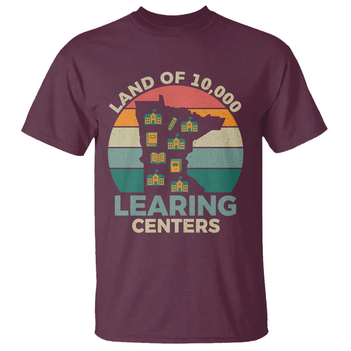 Funny Land Of 10000 Learing Center T Shirt Anti Scam Awareness - Wonder Print Shop