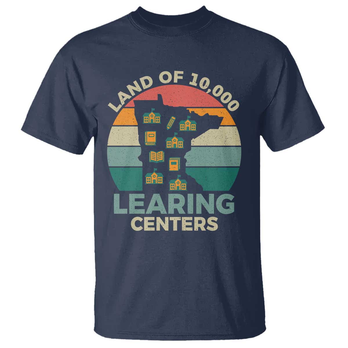 Funny Land Of 10000 Learing Center T Shirt Anti Scam Awareness - Wonder Print Shop