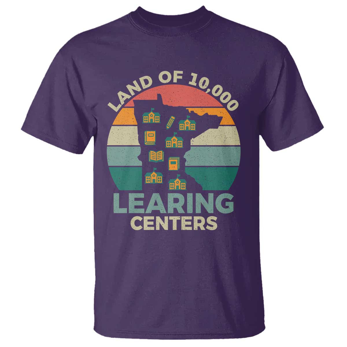 Funny Land Of 10000 Learing Center T Shirt Anti Scam Awareness - Wonder Print Shop
