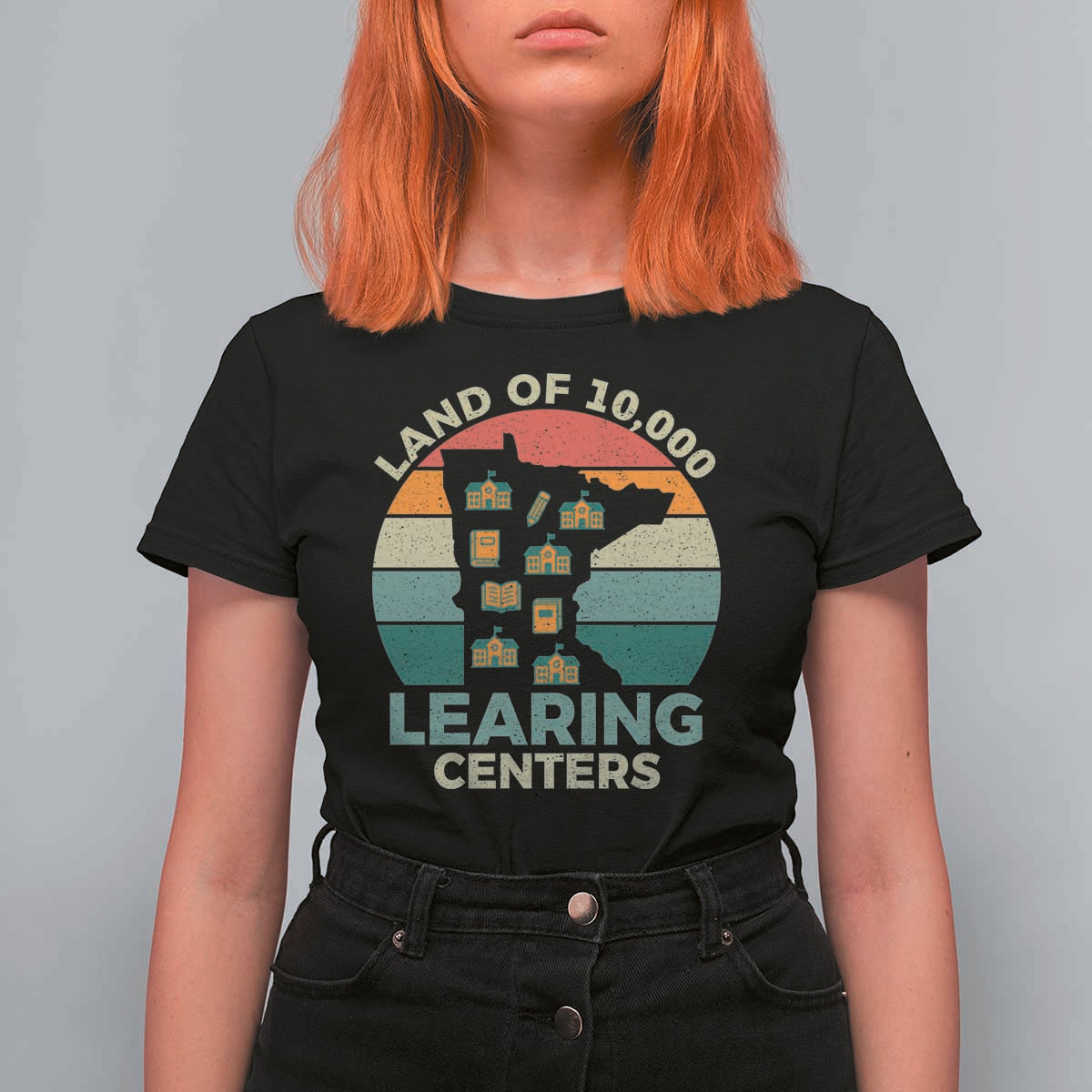 Funny Land Of 10000 Learing Center T Shirt For Women Anti Scam Awareness - Wonder Print Shop