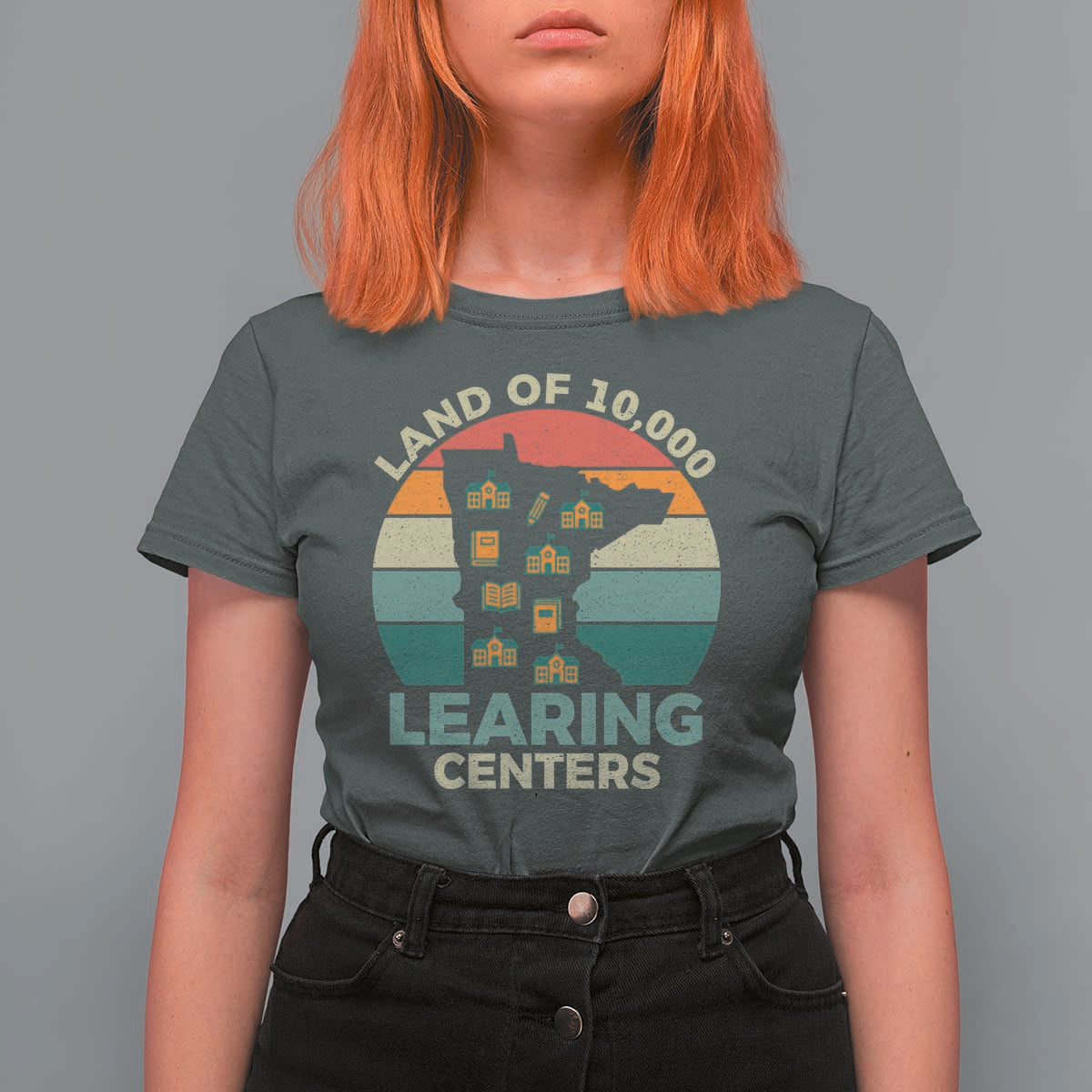 Funny Land Of 10000 Learing Center T Shirt For Women Anti Scam Awareness - Wonder Print Shop