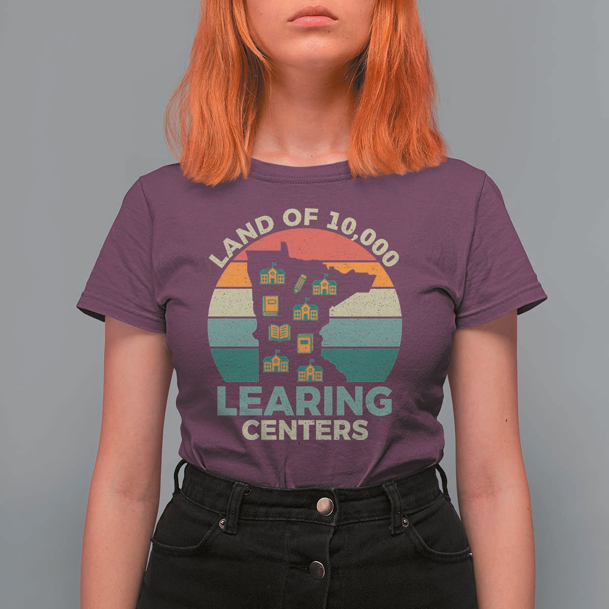 Funny Land Of 10000 Learing Center T Shirt For Women Anti Scam Awareness - Wonder Print Shop