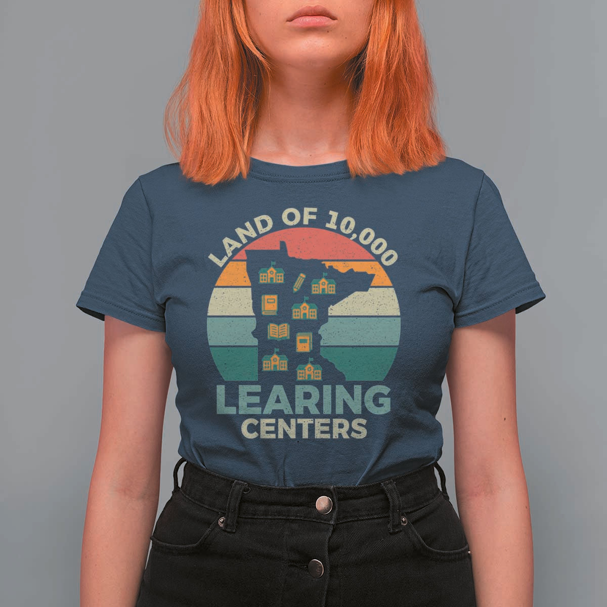 Funny Land Of 10000 Learing Center T Shirt For Women Anti Scam Awareness - Wonder Print Shop