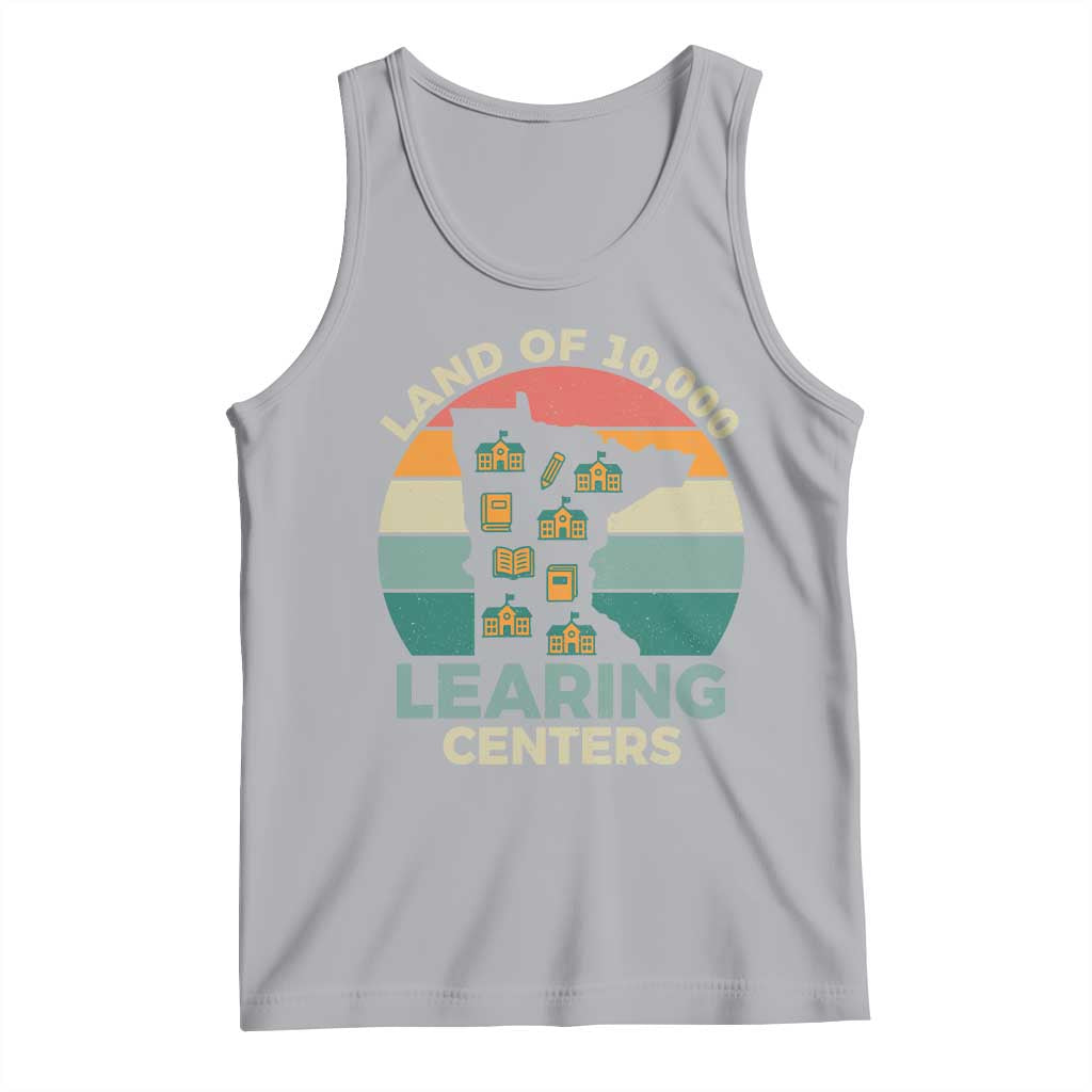Funny Land Of 10000 Learing Center Tank Top Anti Scam Awareness - Wonder Print Shop