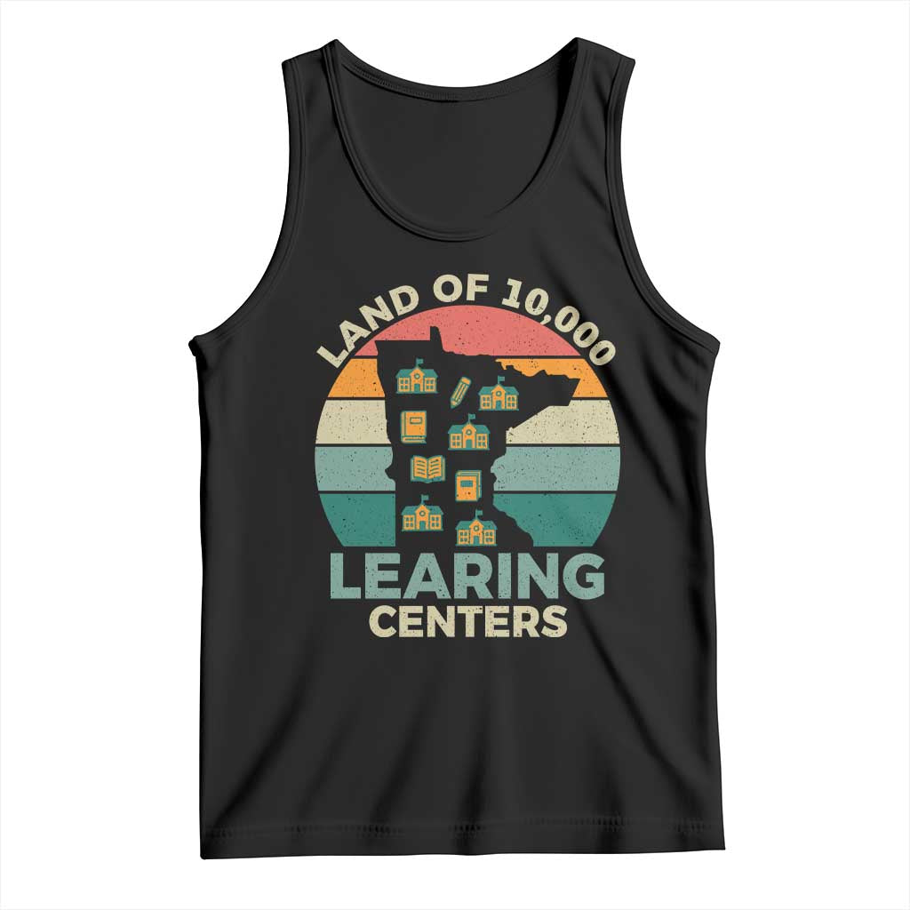 Funny Land Of 10000 Learing Center Tank Top Anti Scam Awareness - Wonder Print Shop