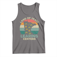 Funny Land Of 10000 Learing Center Tank Top Anti Scam Awareness - Wonder Print Shop