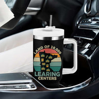 Funny Land Of 10000 Learing Center Tumbler With Handle Anti Scam Awareness - Wonder Print Shop