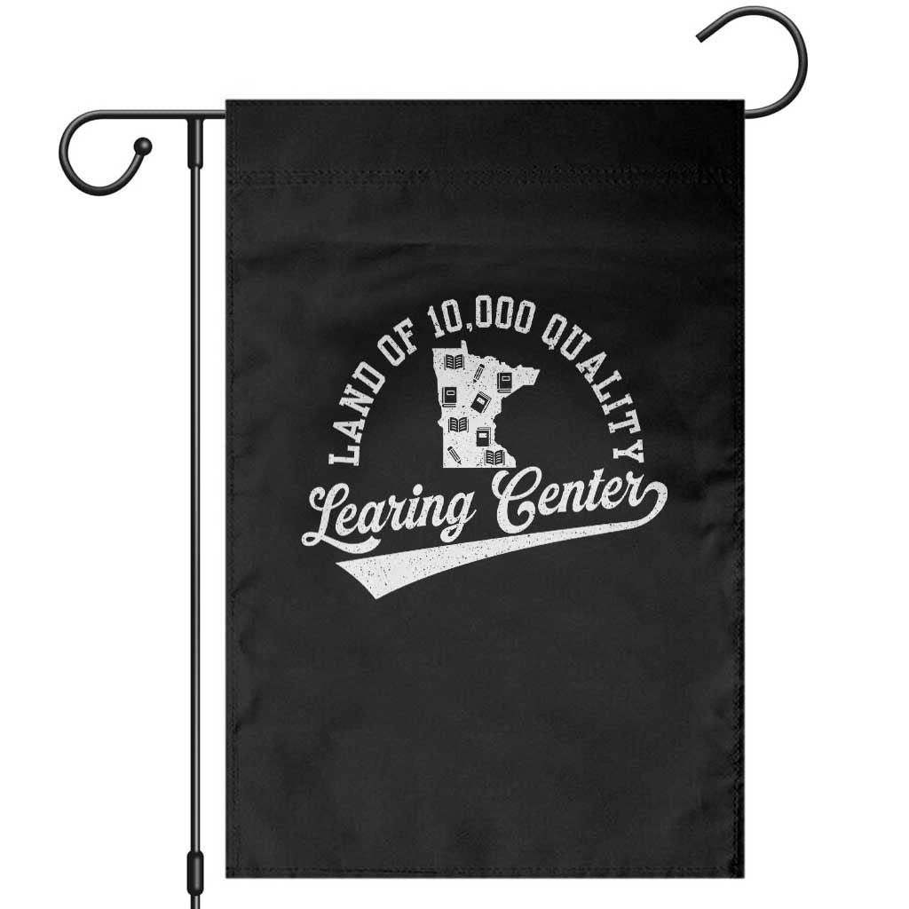 Funny Land Of 10000 Learing Center 2025 Garden Flag Anti Scam Awareness School Quote - Wonder Print Shop