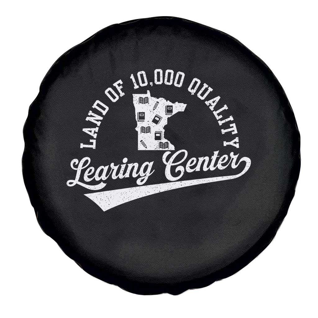Funny Land Of 10000 Learing Center 2025 Spare Tire Cover Anti Scam Awareness School Quote - Wonder Print Shop