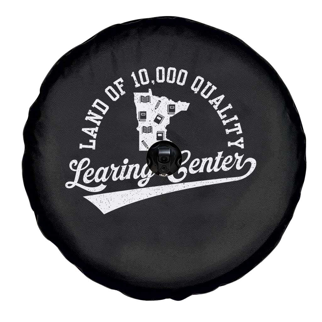 Funny Land Of 10000 Learing Center 2025 Spare Tire Cover Anti Scam Awareness School Quote - Wonder Print Shop
