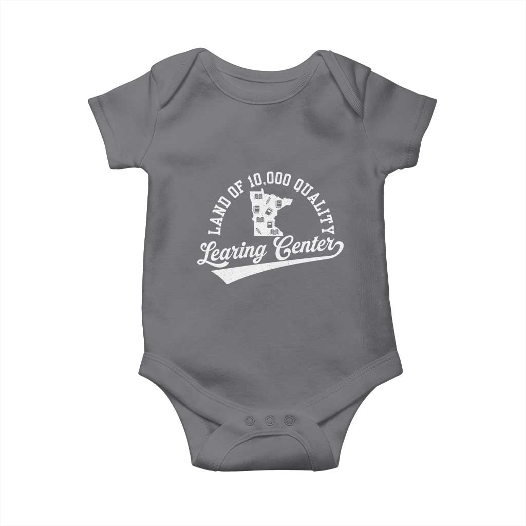 Funny Land Of 10000 Learing Center 2025 Baby Onesie Anti Scam Awareness School Quote - Wonder Print Shop