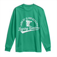 Funny Land Of 10000 Learing Center 2025 Long Sleeve Shirt Anti Scam Awareness School Quote - Wonder Print Shop