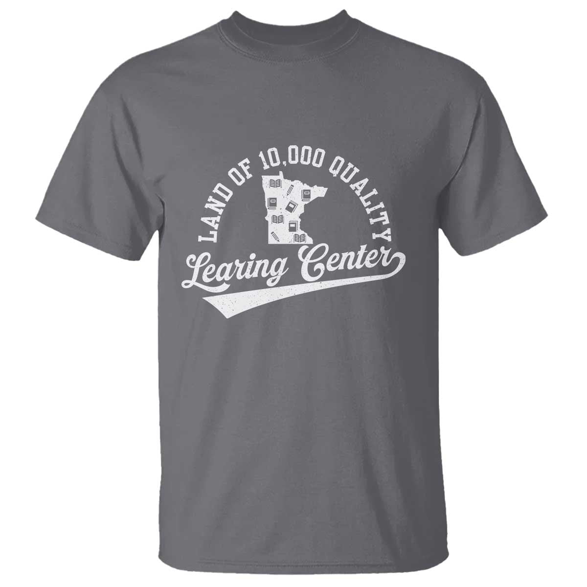 Funny Land Of 10000 Learing Center 2025 T Shirt Anti Scam Awareness School Quote - Wonder Print Shop