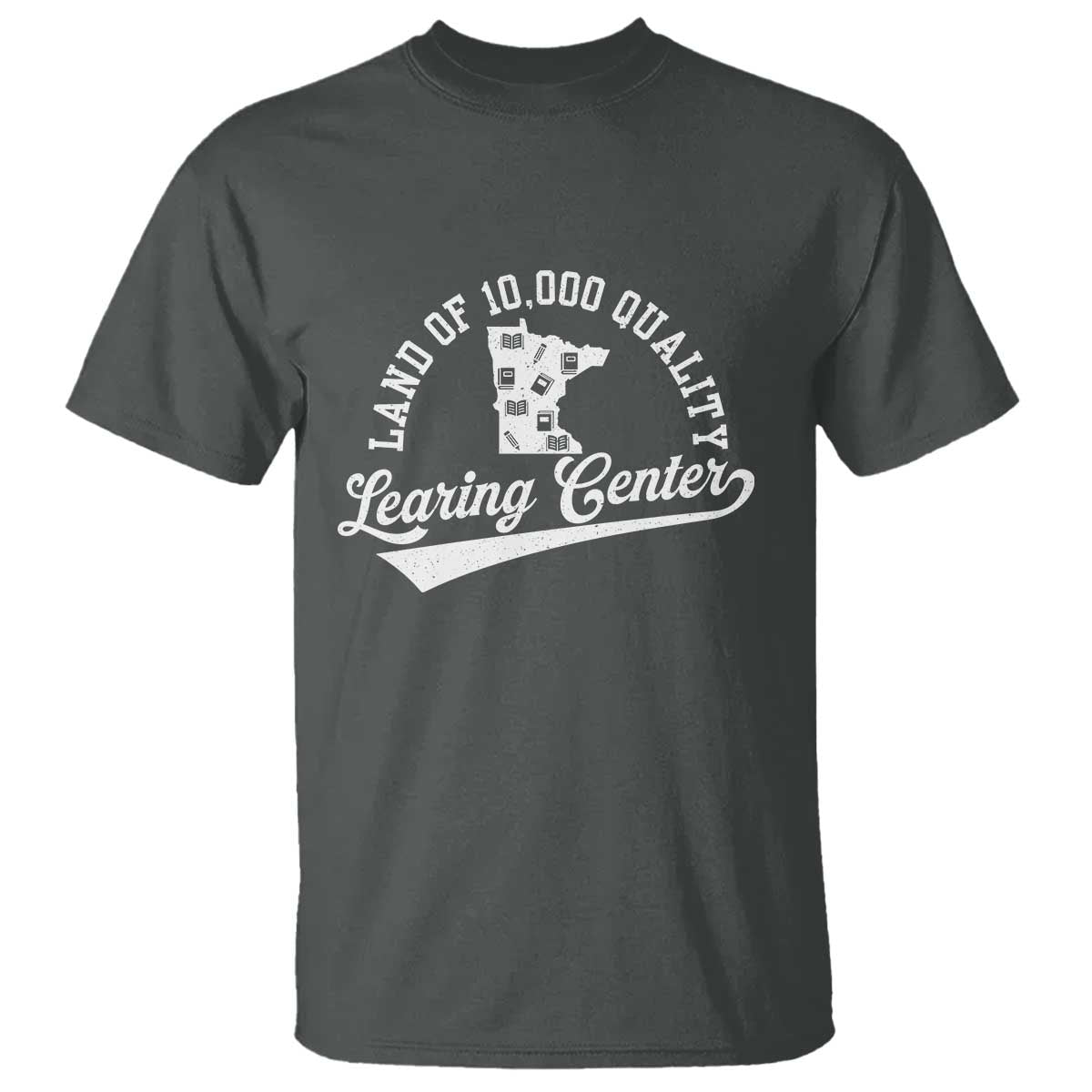 Funny Land Of 10000 Learing Center 2025 T Shirt Anti Scam Awareness School Quote - Wonder Print Shop
