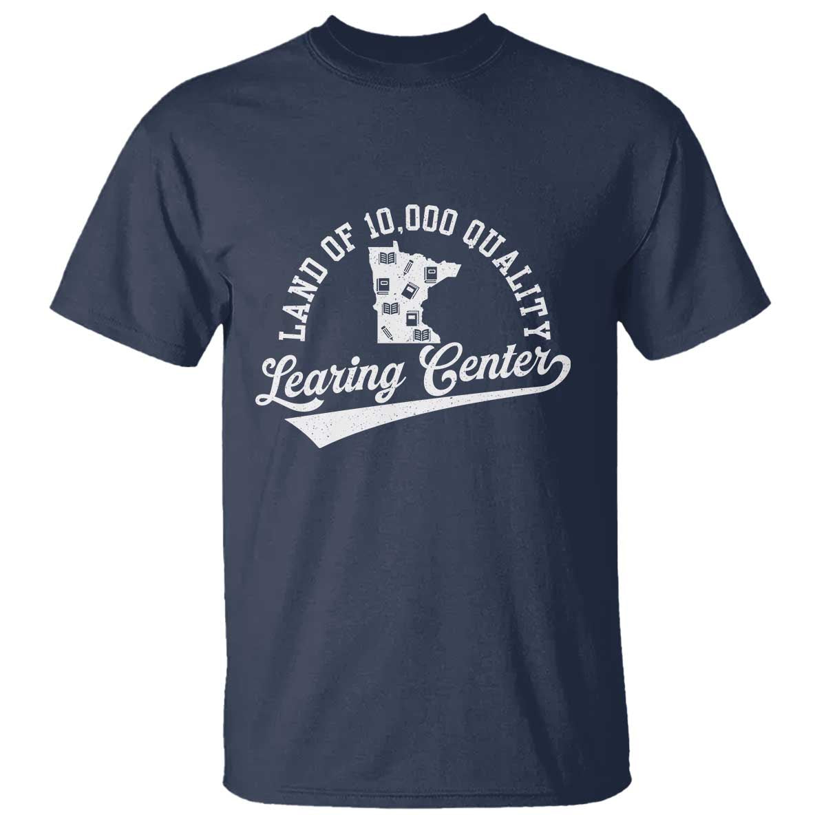 Funny Land Of 10000 Learing Center 2025 T Shirt Anti Scam Awareness School Quote - Wonder Print Shop