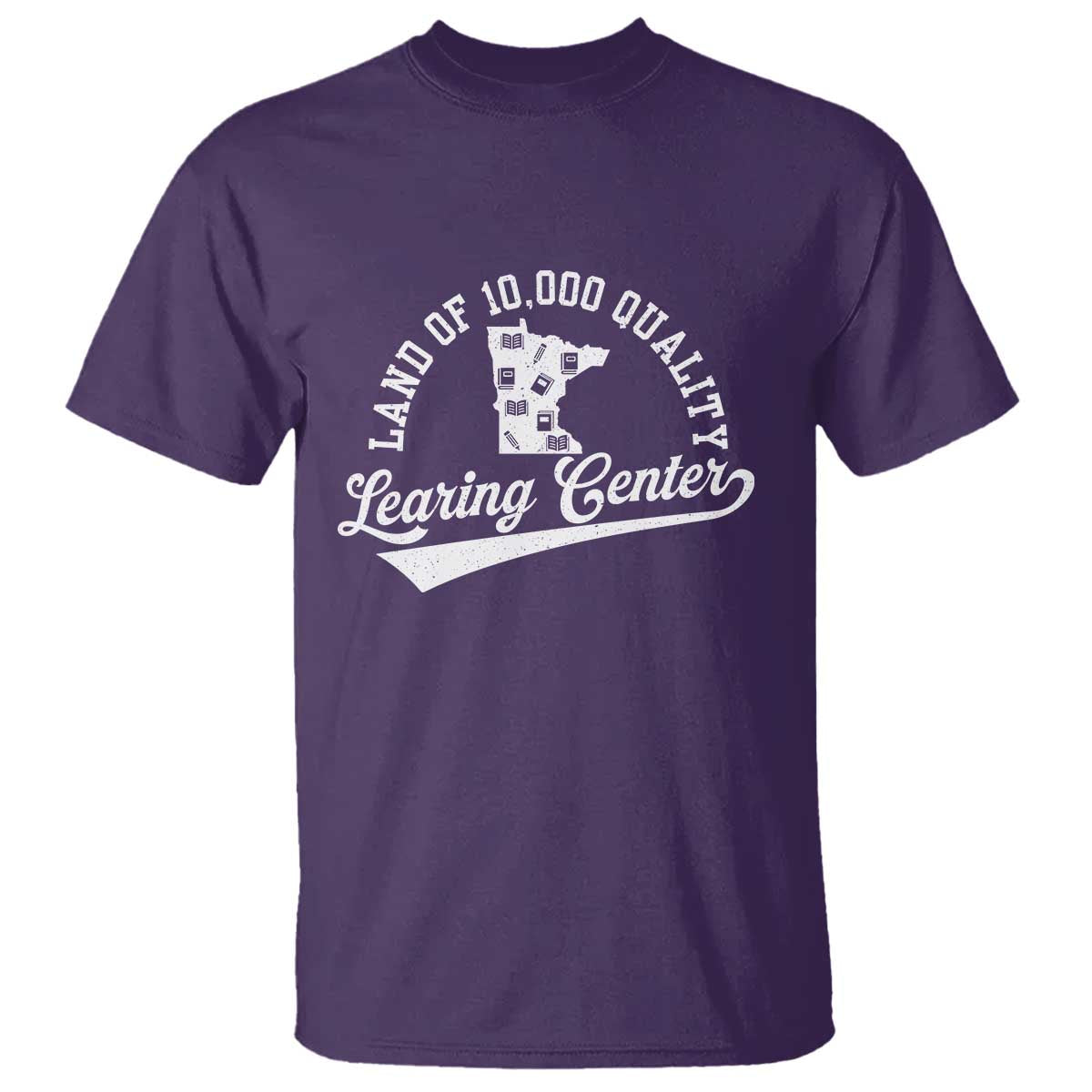 Funny Land Of 10000 Learing Center 2025 T Shirt Anti Scam Awareness School Quote - Wonder Print Shop