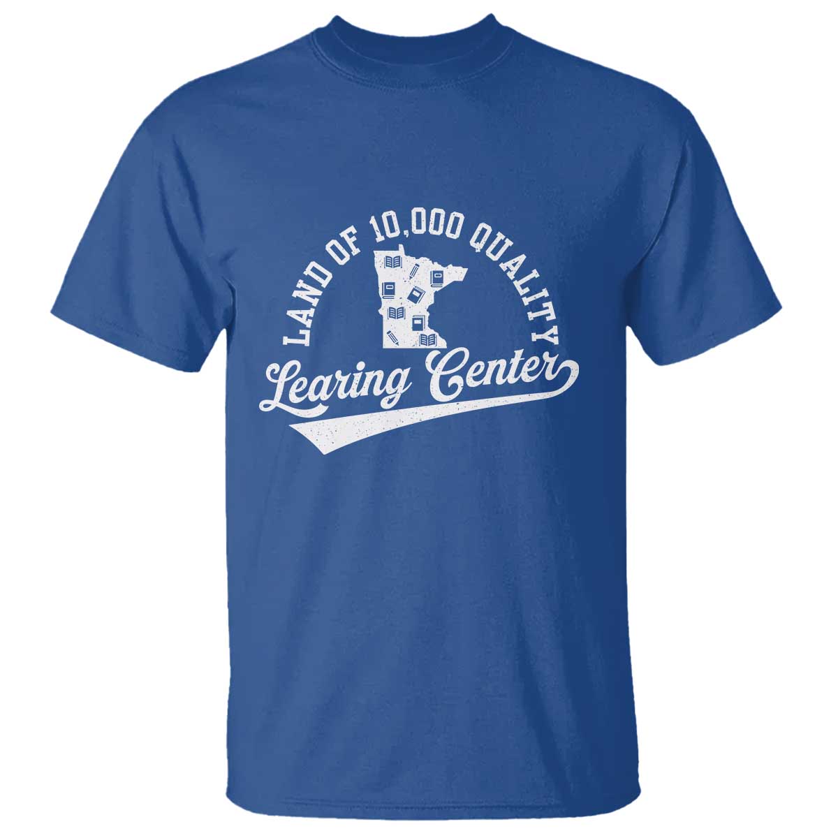 Funny Land Of 10000 Learing Center 2025 T Shirt Anti Scam Awareness School Quote - Wonder Print Shop