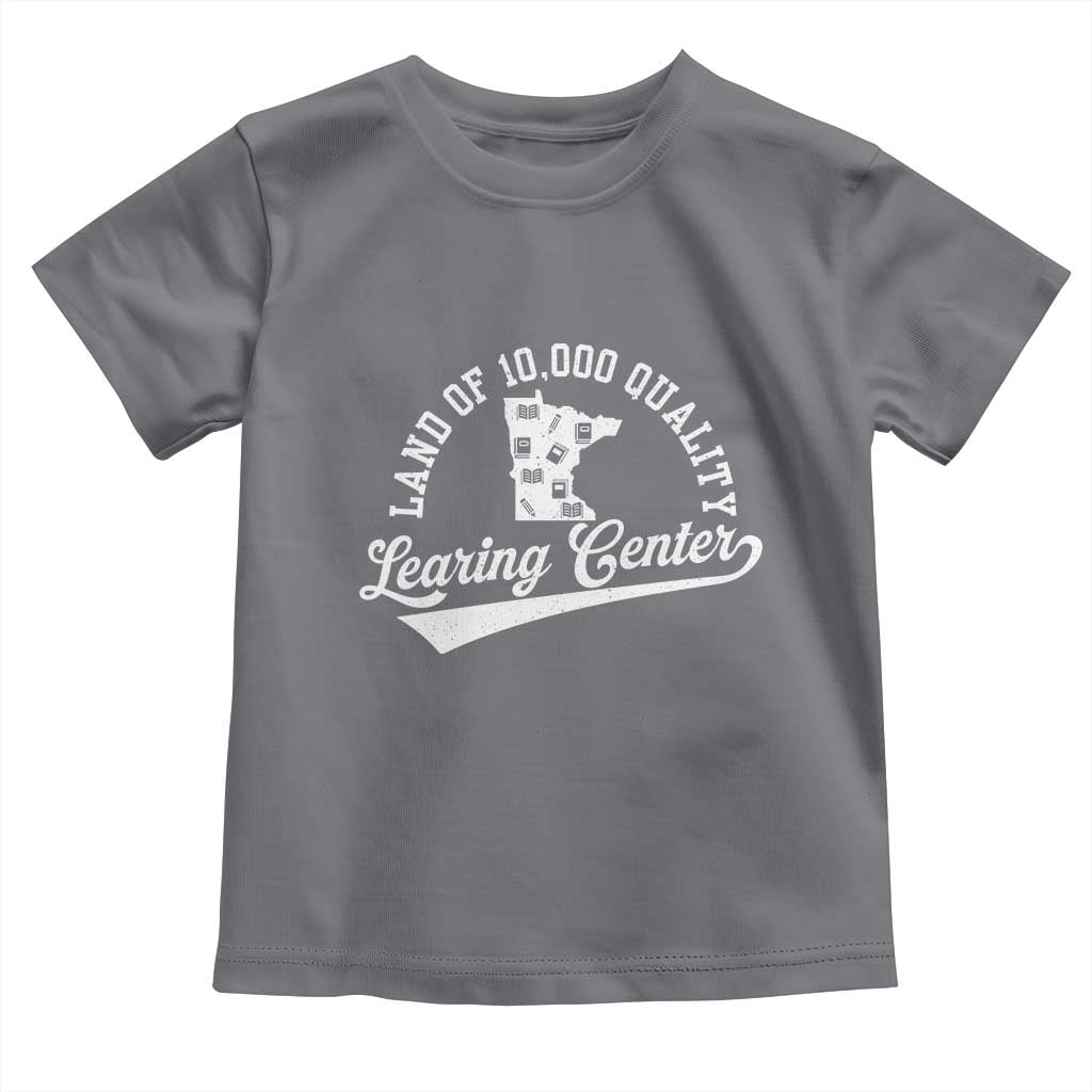 Funny Land Of 10000 Learing Center 2025 Toddler T Shirt Anti Scam Awareness School Quote - Wonder Print Shop