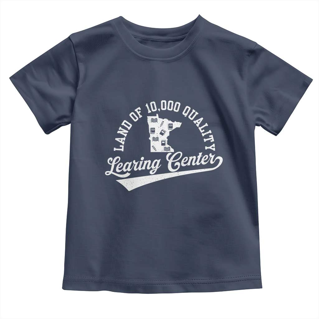 Funny Land Of 10000 Learing Center 2025 Toddler T Shirt Anti Scam Awareness School Quote - Wonder Print Shop