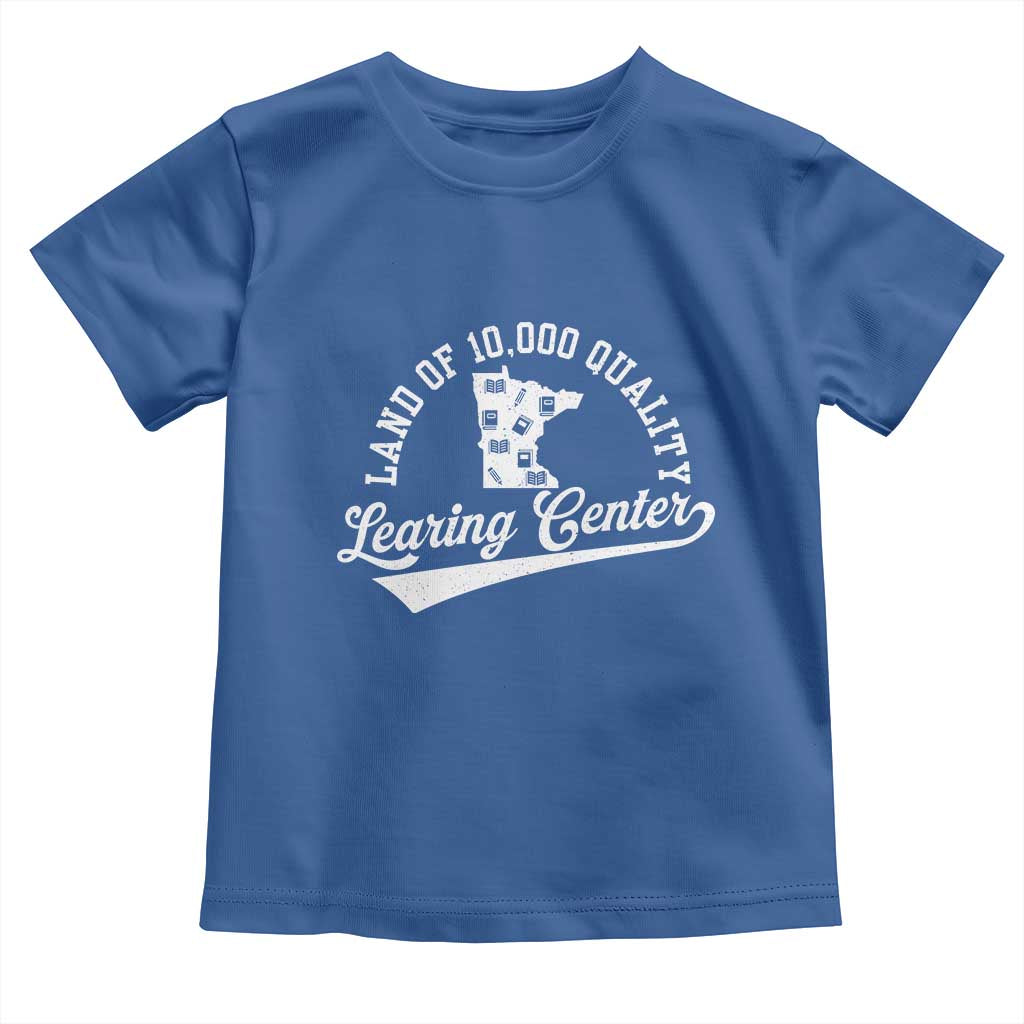 Funny Land Of 10000 Learing Center 2025 Toddler T Shirt Anti Scam Awareness School Quote - Wonder Print Shop
