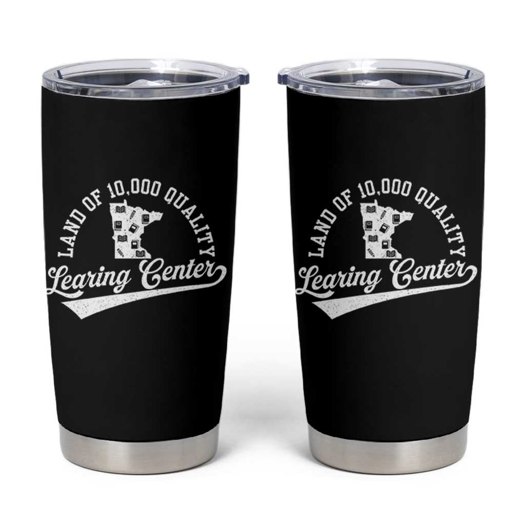 Funny Land Of 10000 Learing Center 2025 Tumbler Cup Anti Scam Awareness School Quote - Wonder Print Shop