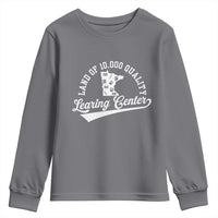 Funny Land Of 10000 Learing Center 2025 Youth Sweatshirt Anti Scam Awareness School Quote - Wonder Print Shop