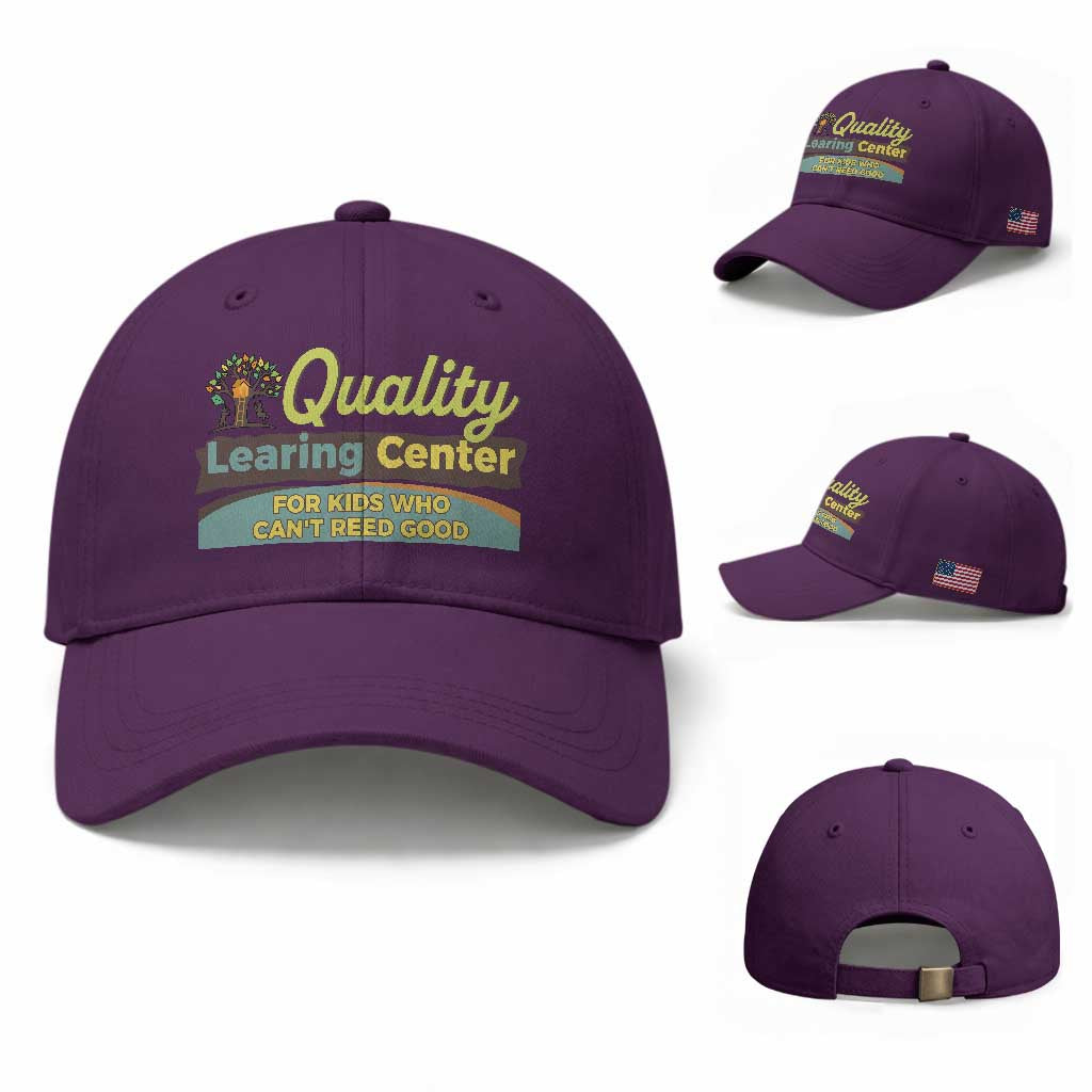 Funny Minnesota Learing Center For Kids Who Cant Reed Good Baseball Cap Anti Scam Awareness
