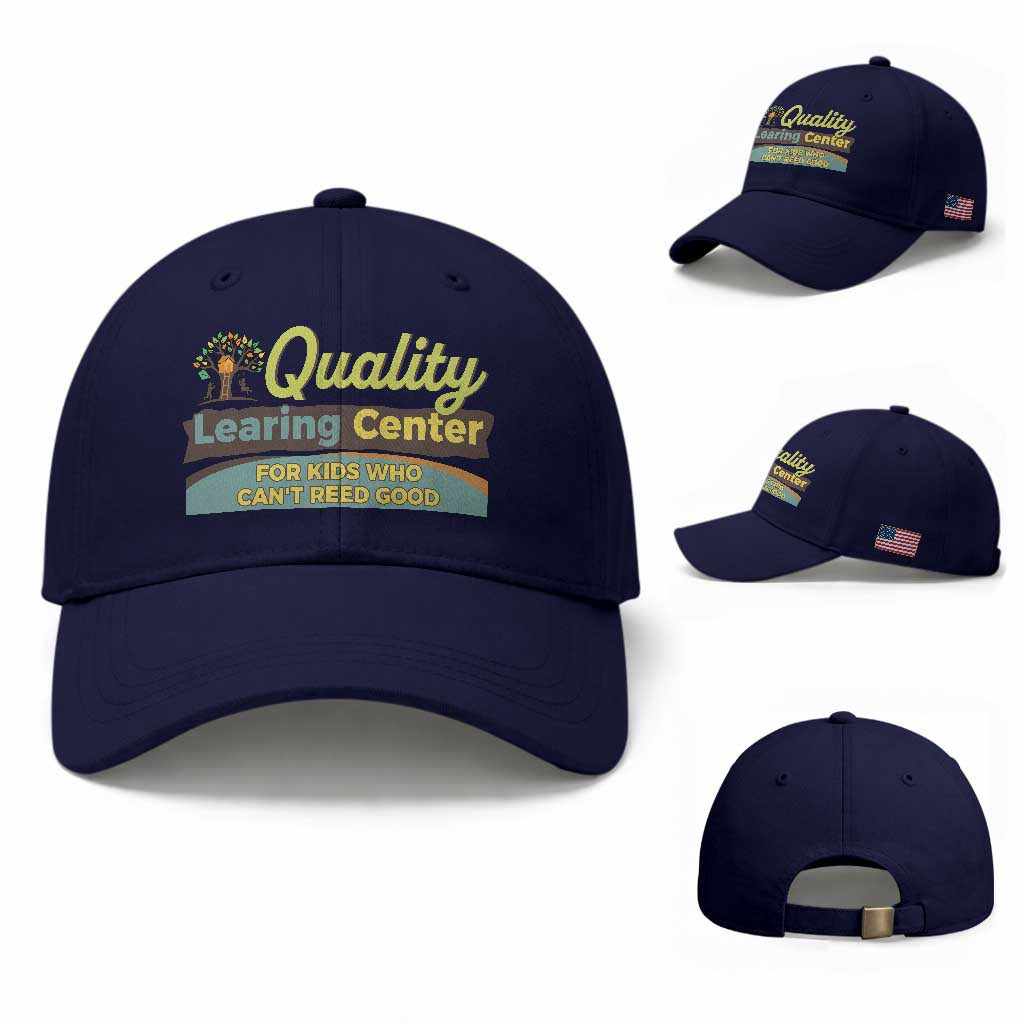 Funny Minnesota Learing Center For Kids Who Cant Reed Good Baseball Cap Anti Scam Awareness